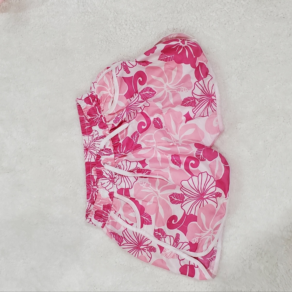 Pink beach water shorts